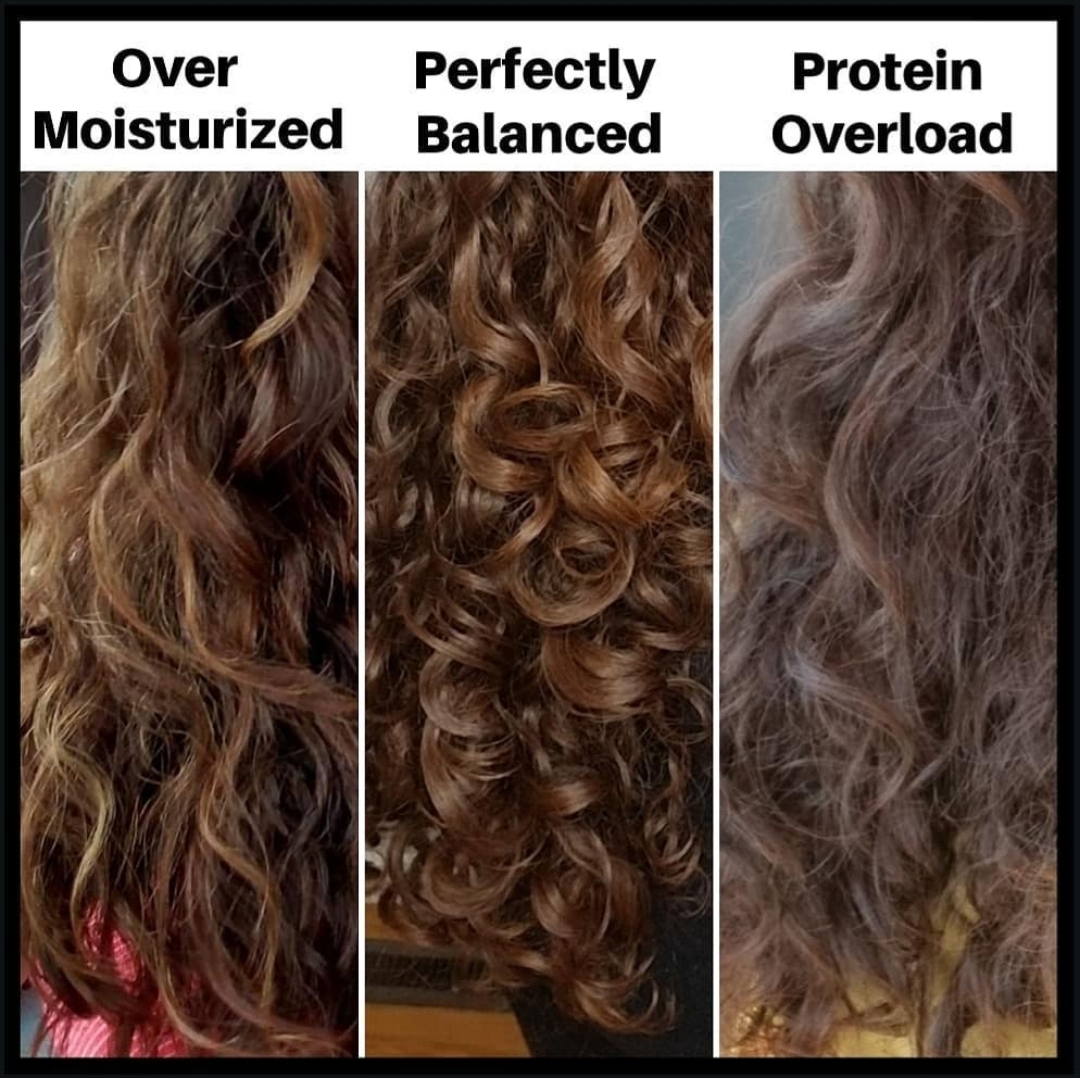 Curly Hair Protein Treatment Before And After - Curly Hair Style